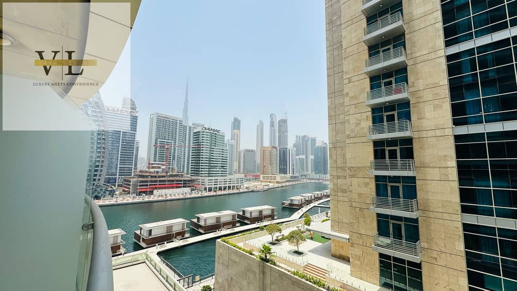 Furnished | Canal+ Burj View | Summer Offer Fixed Price