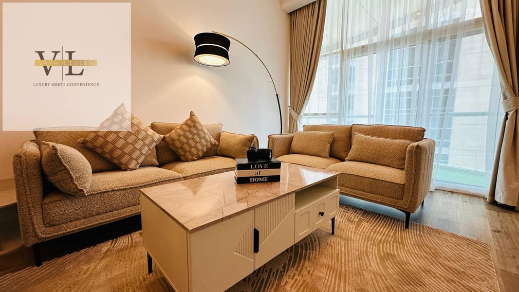 Furnished | Canal+ Burj View | Summer Offer Fixed Price