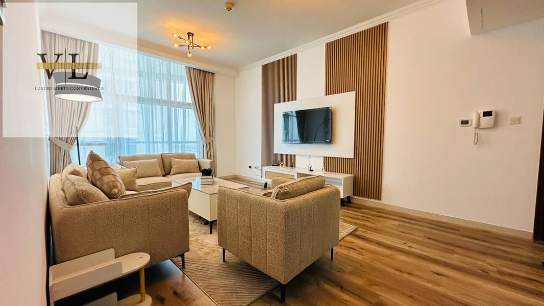 Furnished | Canal+ Burj View | Summer Offer Fixed Price