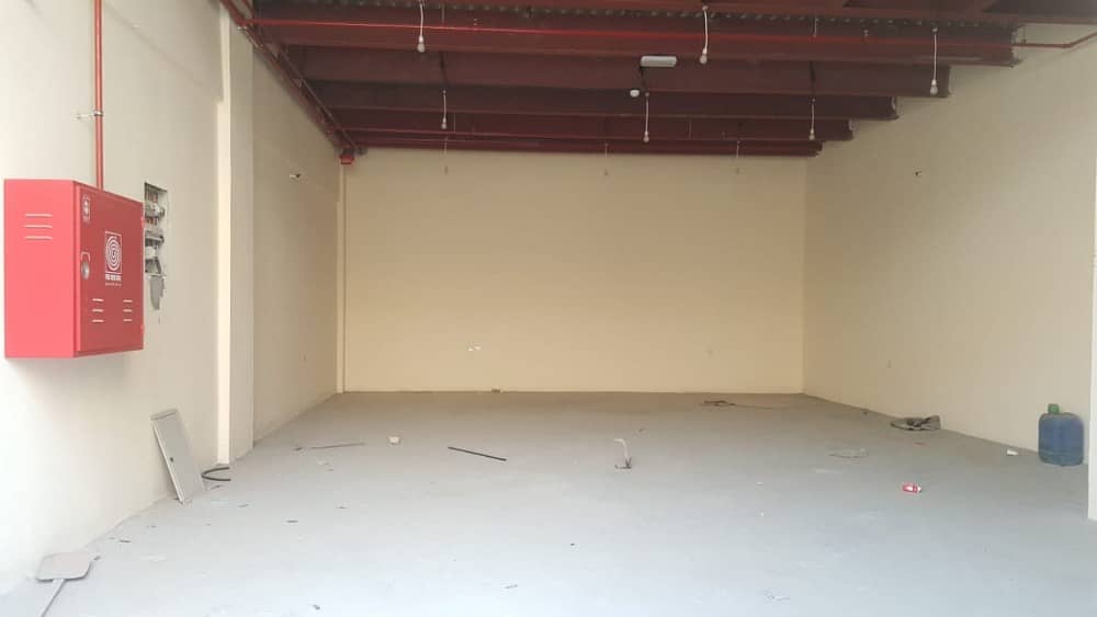2500 Sqft Warehouse Ground  Mezzanine With Office Available in Low Price  in Al Jurf, Ajman