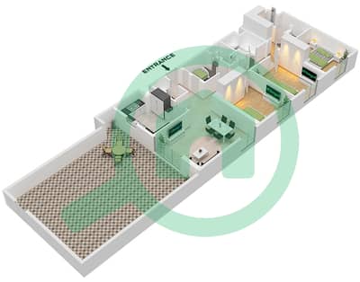 Crystal Residences Tower A - 3 Bedroom Apartment Type/unit 3B / UNIT 1 FLOOR 3 Floor plan Crystal Residences Tower A - 3 Bedroom Apartment Type/unit 3B / UNIT 1 FLOOR 3 Floor plan
