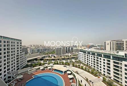2 Bedroom Apartment for Rent in Al Raha Beach, Abu Dhabi - Pool View | High Floor | Vacant Unit