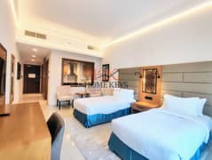 Elevated Lifestyle | Furnished Studio Appartment | Wifi AC and Cleaning Free | 4 Cheques | Metro access