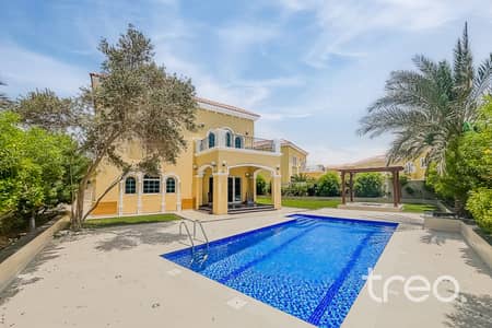 3 Bedroom Villa for Rent in Jumeirah Park, Dubai - Landscaped | D7 | New Pool | Massive Plot