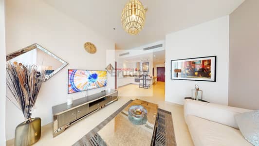 1 Спальня Апартаменты в аренду в Дубай Марина, Дубай - Gulf-Course-And-Marina-View-Mg1-1bhk-04132023_105954. jpg