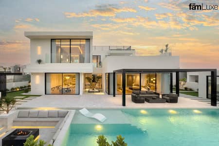5 Bedroom Villa for Sale in Dubai Hills Estate, Dubai - Ultra Luxury 5-Bed Villa | Pool | Theatre