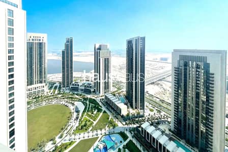 2 Bedroom Flat for Rent in Dubai Creek Harbour, Dubai - Appliances Included | Park View | Part-Furnished