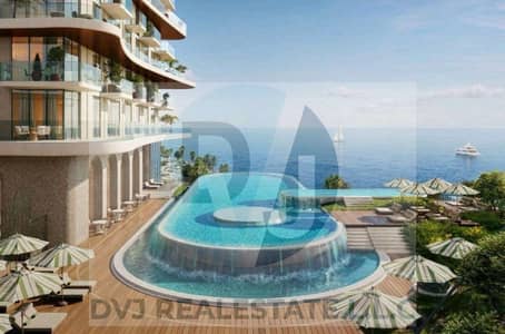 1 Спальня Апартамент Продажа в Дубай Морской Город, Дубай - DAMAC - Chealsea with swimming pool . jpg
