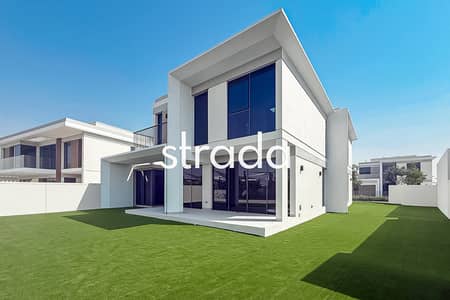 5 Bedroom Villa for Rent in Tilal Al Ghaf, Dubai - Park view | Landscaped | Large plot