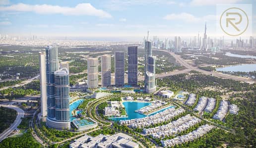 1 Bedroom Flat for Sale in Bukadra, Dubai - riverside-crescent-4. jpg