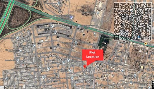 ارض سكنية  للبيع في الياسمين، عجمان - Plot Location (6). png