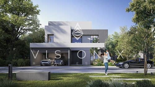 4 Bedroom Villa for Sale in Al Sehma, Sharjah - 5B-Type-02-Front-01. jpg