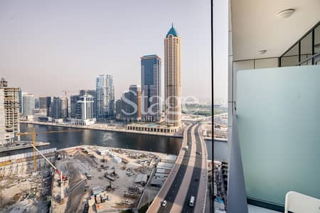 1 Bedroom Apartment for Sale in Business Bay, Dubai - Fully Furnished | Near to the Metro | Canal View