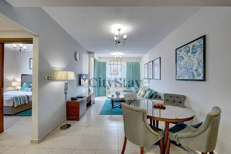 Zero Commission | Amazing 1BHK | Serviced Hotel Apartment
