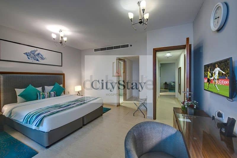 Zero | Commission | Large 2BHK | City View | Serviced Hotel Apartment