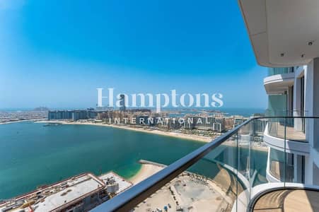 1 Bedroom Flat for Rent in Dubai Harbour, Dubai - Palm Views | Chiller Free | Fridge and Cooker