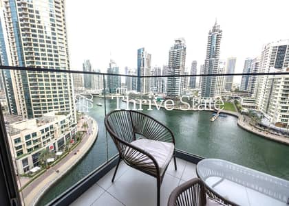 2 Bedroom Apartment for Sale in Dubai Marina, Dubai - Marina View | High Floor | Furnished | Renovated