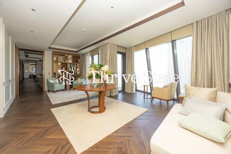 5 Bedroom Penthouse for Rent in Downtown Dubai, Dubai - Full Floor | Fountain + Burj View | Fully Upgraded