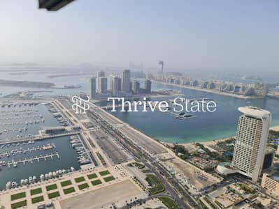 1 Bedroom Flat for Rent in Dubai Marina, Dubai - Vacant Now | Full Sea View | High floor