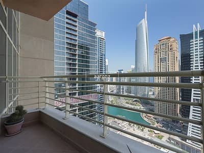 1 Bedroom Apartment for Rent in Jumeirah Lake Towers (JLT), Dubai - Fully Furnished | Lake View | Balcony | Vacant