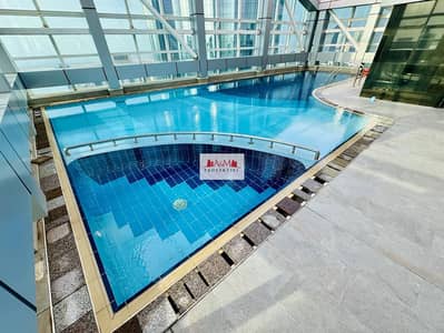 Exquisite Luxury | 3- Bedroom Apartment with Maids room,  Excellent Finishing in Airport street for AED 160,000 Only. !