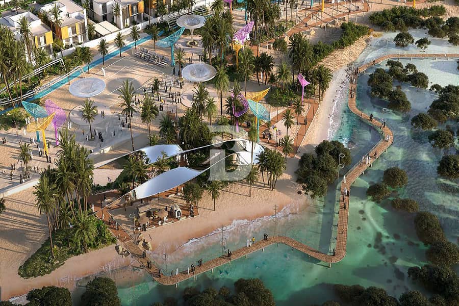 位于萨迪亚特岛，萨迪亚特湖住宅区，Al Sidr 5 卧室的别墅 10500000 AED - 12048950