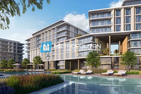 1 Bedroom Apartment for Sale in Saadiyat Island, Abu Dhabi - Sea and Golf Views | High Floor | Laundry Room
