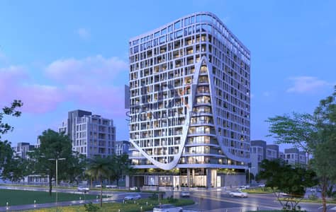 Studio for Sale in Jumeirah Village Circle (JVC), Dubai - Sky Suites Exterior - 1. jpg
