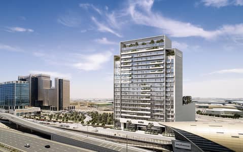 Studio for Sale in Jebel Ali, Dubai - Aura Front 01. jpg