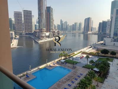 2 Bedroom Flat for Rent in Business Bay, Dubai - CANAL VIEW | UNFURNISHED| HIGH FLOOR