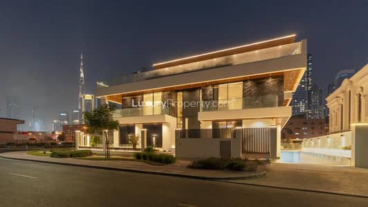 5 Bedroom Villa for Sale in Al Wasl, Dubai - Freehold | Upgraded Corner Villa | Burj View