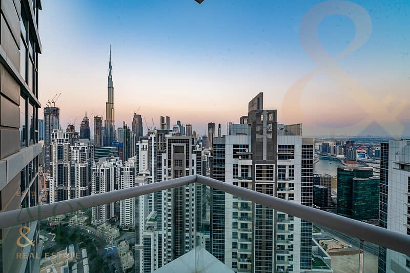 Exclusive | Vacant | 2BR+M | High Floor | 360 View