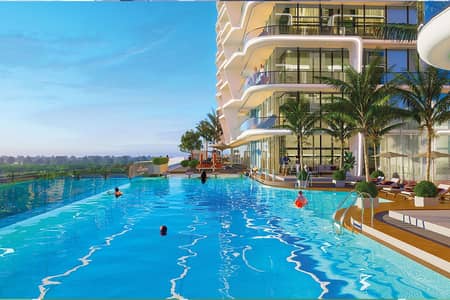 2 Bedroom Apartment for Sale in Dubai Sports City, Dubai - Garden and pool view | Furnished | Genuine Resale