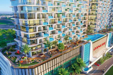 2 Bedroom Flat for Sale in Dubai Sports City, Dubai - Garden and pool view | Furnished | Genuine Resale