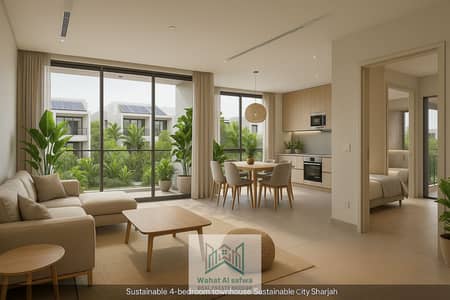 阿尔拉赫曼尼亚， 夏尔迦 4 卧室联排别墅待售 - 4BHK Sustainable City 1. png