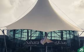 SPACIUS STUDIO APARTMENT LIKE 1BHK SAPRATE KITCHEN FULL BATH READY TO MOVE ON DUBAI SHARJAH BORDER ON RTA BUS STOP F 24 CONECTING STADIUM TO METRO STA