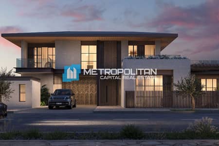 4 Bedroom Villa for Sale in Al Hudayriat Island, Abu Dhabi - Corner 4 Bedroom | Newly Launched | Plot 8139 SQFT