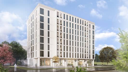 1 Bedroom Flat for Sale in Muwaileh, Sharjah - Front-Exterior-SN1-Al-Mamsha-Souks-min. jpg