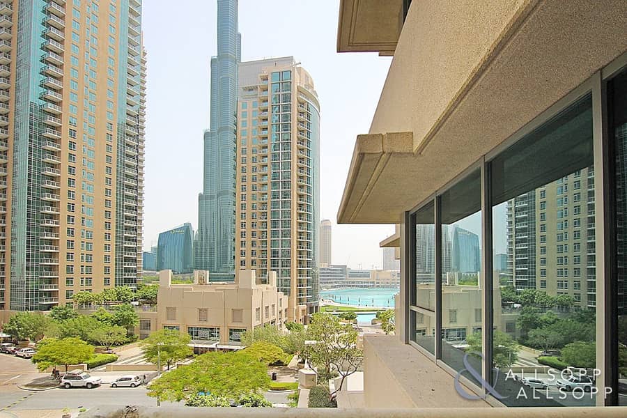 Burj and Fountian View | Vacant | Two Bed