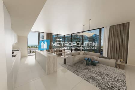 2 Bedroom Flat for Sale in Saadiyat Island, Abu Dhabi - 2BR+M w/ Balcony | Partial Sea View | High-End