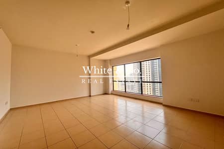 2 Bedroom Apartment for Rent in Jumeirah Beach Residence (JBR), Dubai - Large Layout | Marina View | Unfurnished
