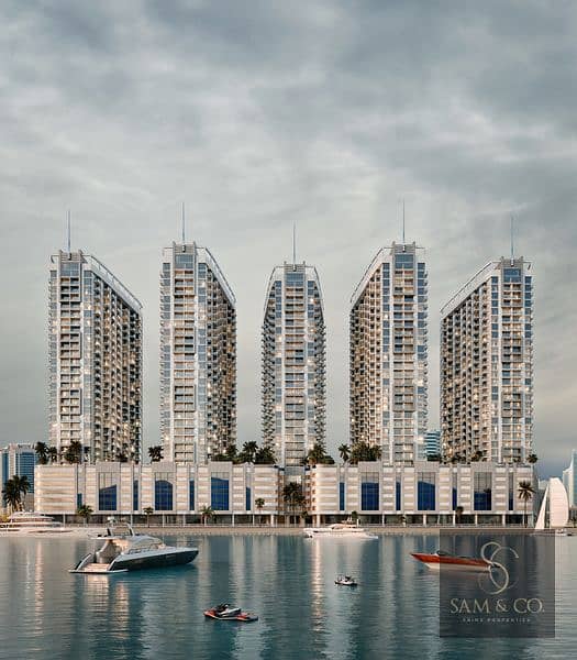Ajman Creek Towers Creek View 2. jpg