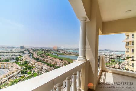 2 Bedroom Apartment for Rent in Al Hamra Village, Ras Al Khaimah - High Floor | Upgraded | Big Balcony