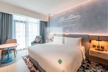 Hotel Apartment for Sale in Palm Jumeirah, Dubai - Furnished | Fixed ROI | Beach Access | Balcony