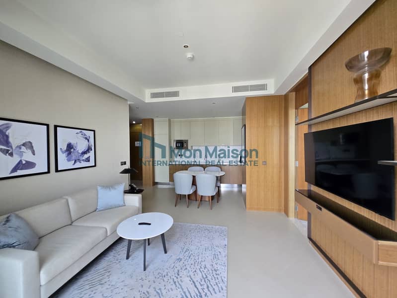 位于迪拜市中心，迪拜歌剧院谦恭公寓，The Address Residences Dubai Opera Tower 1 2 卧室的公寓 265000 AED - 12071181