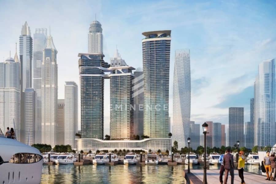 位于迪拜港，索布哈海洋天堂公寓，索巴海文大厦A座 4 卧室的公寓 29939165 AED - 12072301