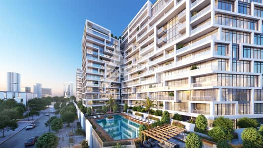 1 Bedroom Flat for Sale in Yas Island, Abu Dhabi - 03 DIVA 02 POOL SHOT REV05. jpg