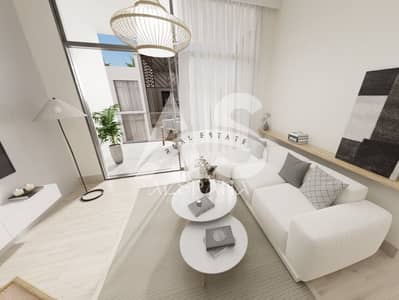 1 Bedroom Flat for Sale in Yas Island, Abu Dhabi - living room 2. png