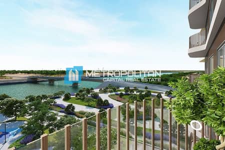1 Bedroom Apartment for Sale in Yas Island, Abu Dhabi - Canal View | 1BR With Balcony | Low Premium