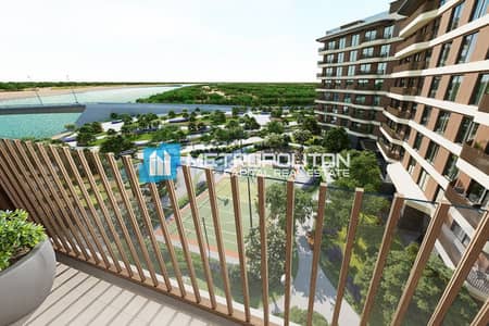 1 Bedroom Apartment for Sale in Yas Island, Abu Dhabi - Partial Canal and Park View| 1BR+Balcony| Freehold